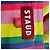 Abito midi a righe Alice con fiocco anteriore Staud in cotone multicolore - vista 4