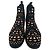 Alaïa Patterned Chelsea Boots in Black Suede - view 3