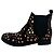 Alaïa Patterned Chelsea Boots in Black Suede - view 7