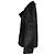 Chaqueta cruzada de piel de cabra rapada Marni en Negro - vista 2