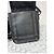 Bolsa Messenger Burberry em couro preto Check - vista 10