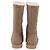 Stuart Weitzman Cozy Boot aus Wildleder in Tan - Ansicht 4
