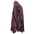 Poncho in maglia Missoni Chevron con scollo a V in lana multicolore - vista 3