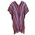 Poncho in maglia Missoni Chevron con scollo a V in lana multicolore - vista 4