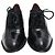 Edge Céline Escarpins Oxford à lacets Celine en cuir noir - vue 2
