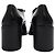 Edge Céline Escarpins Oxford à lacets Celine en cuir noir - vue 3