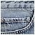 Falda midi de denim Totême en algodón azul - vista 15