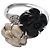 Timeless Anello Chanel Camélia Sculpte in oro bianco