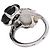 Timeless Anello Chanel Camélia Sculpte in oro bianco - vista 6