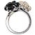 Timeless Anello Chanel Camélia Sculpte in oro bianco - vista 7