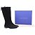 Stivali Under The Knee Stuart Weitzman in camoscio nero - vista 6