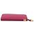 Autre Marque Portafoglio lungo con zip Saint Laurent in pelle rosa - vista 5