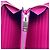 Autre Marque Portafoglio lungo con zip Saint Laurent in pelle rosa - vista 7