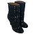 Alaïa Vienne Stiefel aus schwarzem Wildleder - Ansicht 5