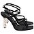Sandali con cinturini Perla Sophia Webster in pelle nera - vista 3