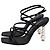 Sandali con cinturini Perla Sophia Webster in pelle nera - vista 4