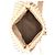 Borsa a tracolla Fold Intrecciato Bottega Veneta in pelle beige - vista 6