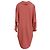 Hermès Midi-Hemdkleid mit Schnallenärmeln aus rosa Wolle - Ansicht 3