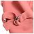 Hermès Midi-Hemdkleid mit Schnallenärmeln aus rosa Wolle - Ansicht 9
