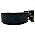 Gucci Interlocking G Plaque Gürtel aus schwarzem Leder - Ansicht 4