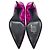 Yves Saint Laurent Décolleté a punta Saint Laurent Kiki Mirror in pelle rosa - vista 12