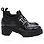 Botines Derby de Hermès en piel negra