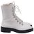 Bottines à lacets Stuart Weitzman en cuir blanc