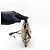 Burberry Peyton Crossbody Clutch Haymarket Coated Canvas Small - vista 4