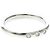 Tiffany & Co. Elsa Peretti 3 Diamanten Stacking Ring Platin - Ansicht 6