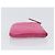 Portamonete CHANEL Matelassé in pelle d'agnello rosa con CC dorato - vista 3