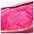 Portamonete CHANEL Matelassé in pelle d'agnello rosa con CC dorato - vista 9