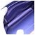 Borsa a tracolla CHANEL Hologram Chain in vinile Viola Argento CC - vista 10