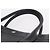 Autre Marque Borsa Tote Saint Laurent Rive Gauche in pelle nera e argento 663970 - vista 14