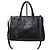 Borsa Tote Prada Saffiano Pelle Large Galleria Double Zip - Nero