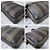 Fendi Borsa a tracolla Pequin Stripe Nero Marrone - vista 10