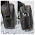 Fendi Borsa a tracolla Pequin Stripe Nero Marrone - vista 5