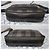 Fendi Borsa a tracolla Pequin Stripe Nero Marrone - vista 7