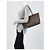 Fendi Small Roll Tote Bag Zucca Canvas Braun - Ansicht 14