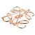 Broche Loewe de metal oro rosa - vista 3