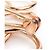 Broche Loewe de metal oro rosa - vista 7