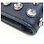 Prada Tri-fold Geldbörse aus Navy Leder - Ansicht 4