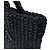 Prada Small Crochet Tote Handbag aus schwarzer Raffia - Ansicht 6