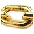 Collar de metal dorado Balenciaga - vista 6