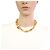 Collar de metal dorado Balenciaga - vista 7