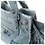 Borsa a tracolla Balenciaga in denim azzurro - vista 6