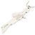 Collana Chanel Mademoiselle Metal Silver - vista 5