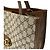 Borsa a mano Gucci marrone in GG Canvas e pelle - vista 6