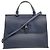 Borsa Gucci Bamboo in pelle blu navy
