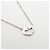Collana Cartier C Heart in oro bianco 18K con diamante - vista 2