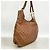 Borsa a tracolla Gucci in pelle marrone - vista 2